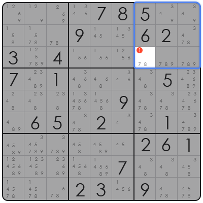 sudoku locked candidate